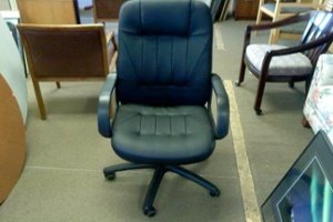 High Back Leather Conference Room Chair